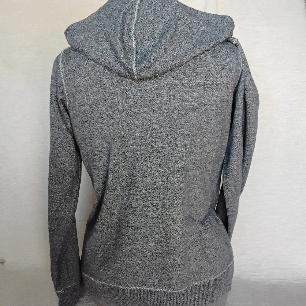 NFL Houston Texans 100% Cotton Women's Blue Hoodie with Lace-Up Detail - Picture 7 of 11